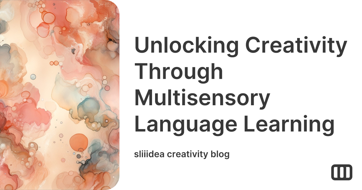 Enhancing Creativity with Multisensory Language Learning | Creativity ...